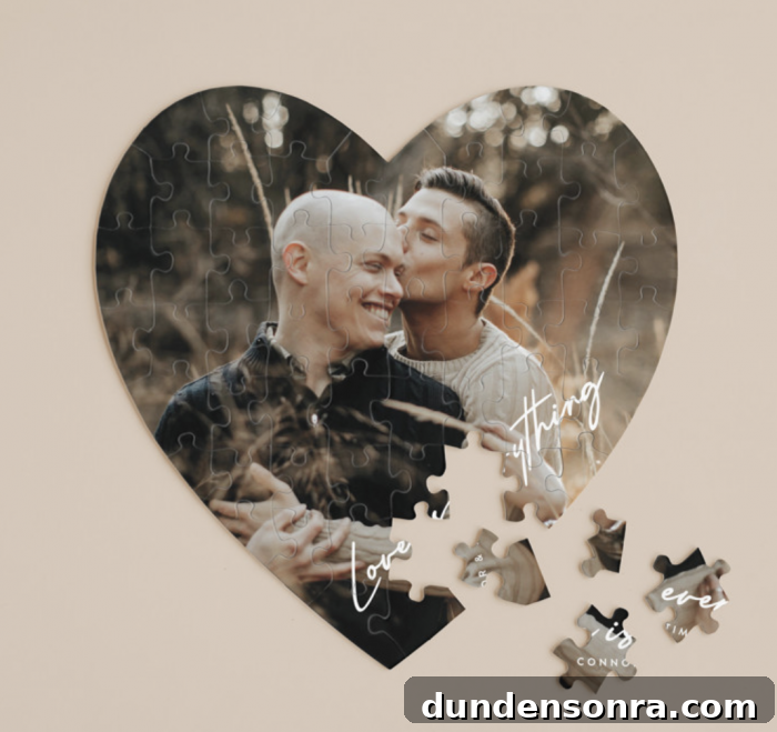 Custom Heart Puzzle