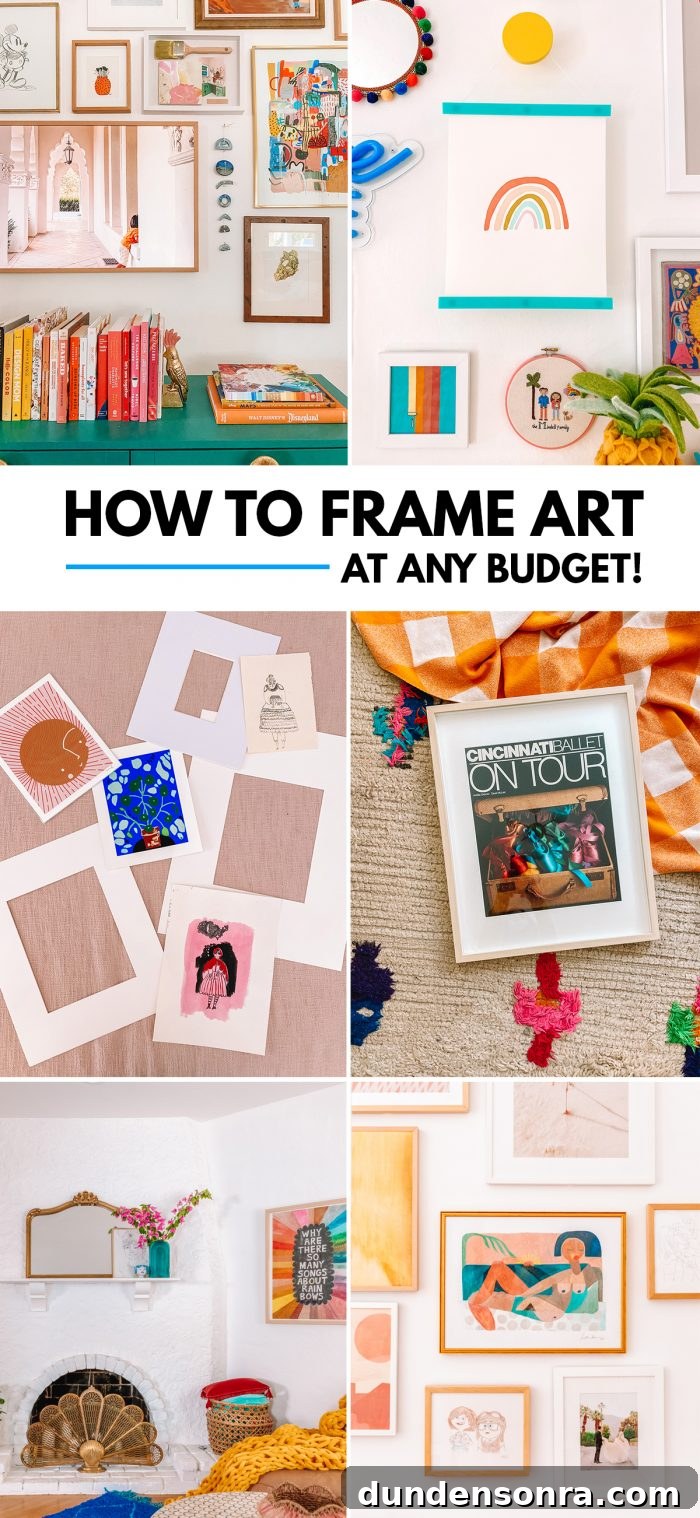 How To Frame Art at Any Budget