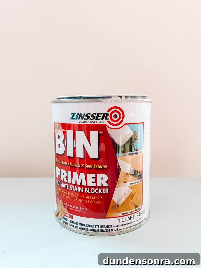 DIY Rainbow Bookshelves: Transform IKEA Shelves with Paint 4 Zinsser BIN Shellac Based Primer
