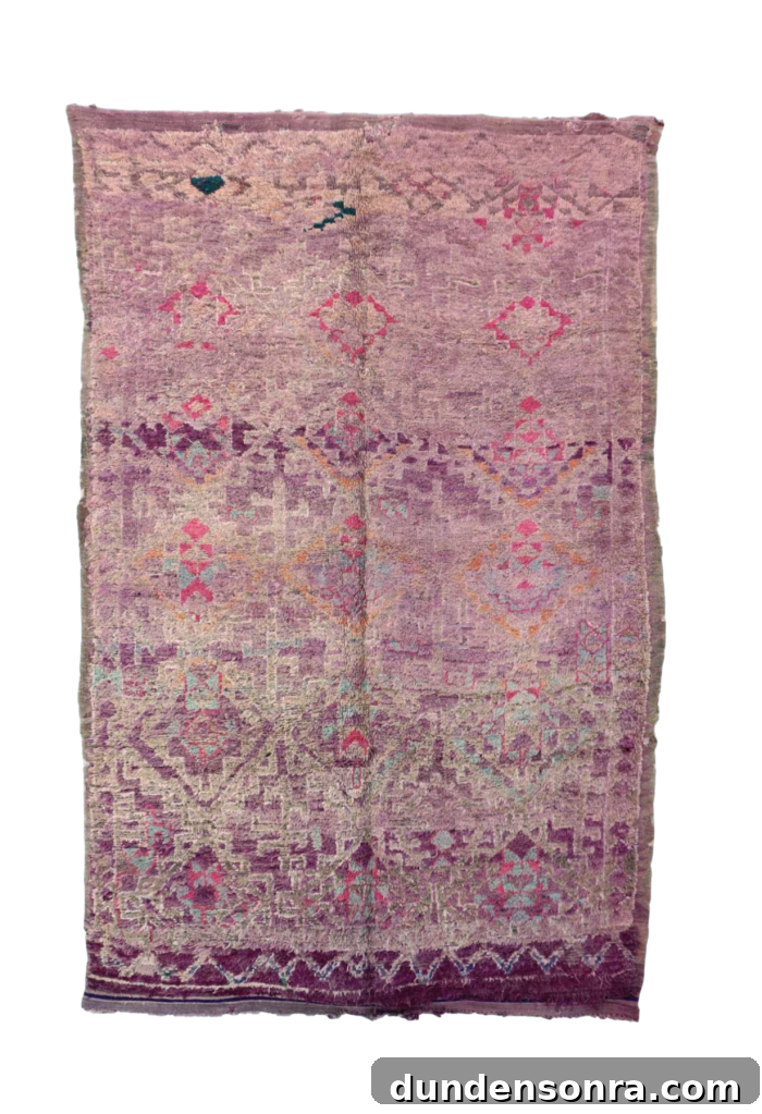 Vintage Ait Bou Ichaouen Rug