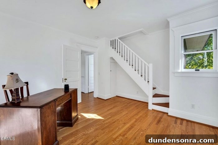 Homes I’d Love to Live In: Volume 2 24 A room with a desk and staircase