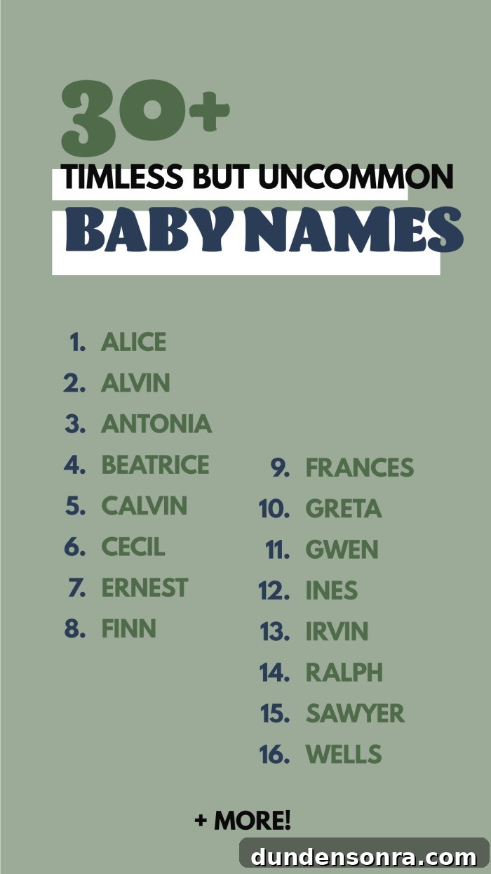 Timeless Historical Baby Names with Lasting Meaning 4 list of timeless baby names