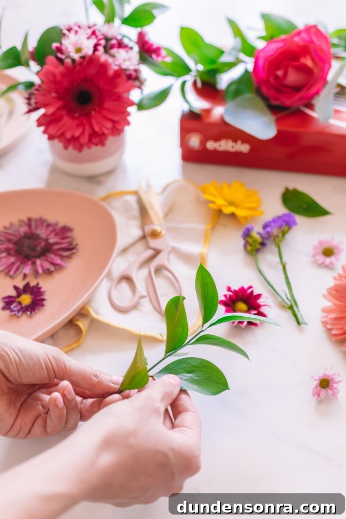 Quick Method to Press Flowers in Under 2 Minutes + DIY Keepsake Frames 5 Flowers on a table