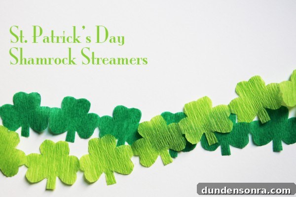 diy-st-patricks-day-streamers diy-st-patricks-day-streamers