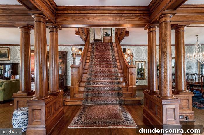 Dream Homes I’d Live In: Inspiring House Designs Vol. 3 18 A wooden staircase with a rug