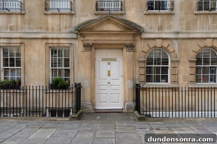Dream Homes I’d Live In: Inspiring House Designs Vol. 3 8 A white exterior door in a beige building
