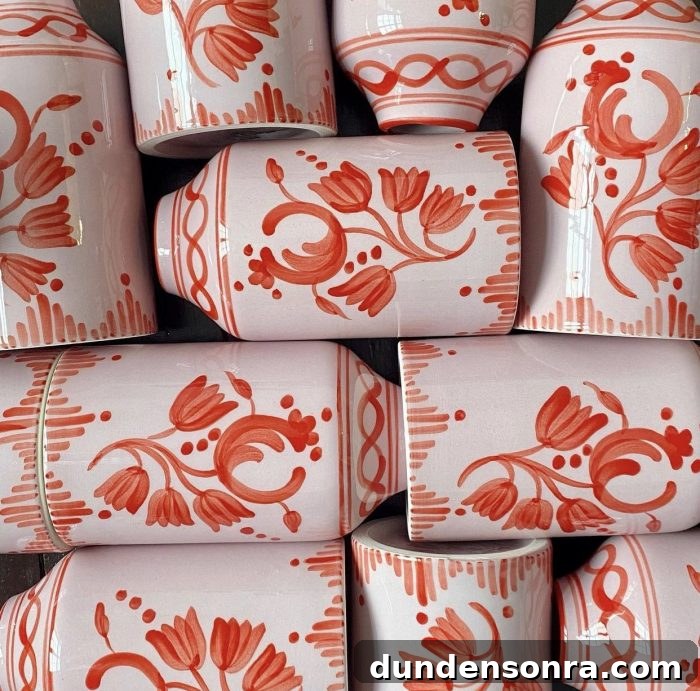 Favorite Artists Vol. 4: Emerging Voices & New Discoveries 11 White and red design on pottery