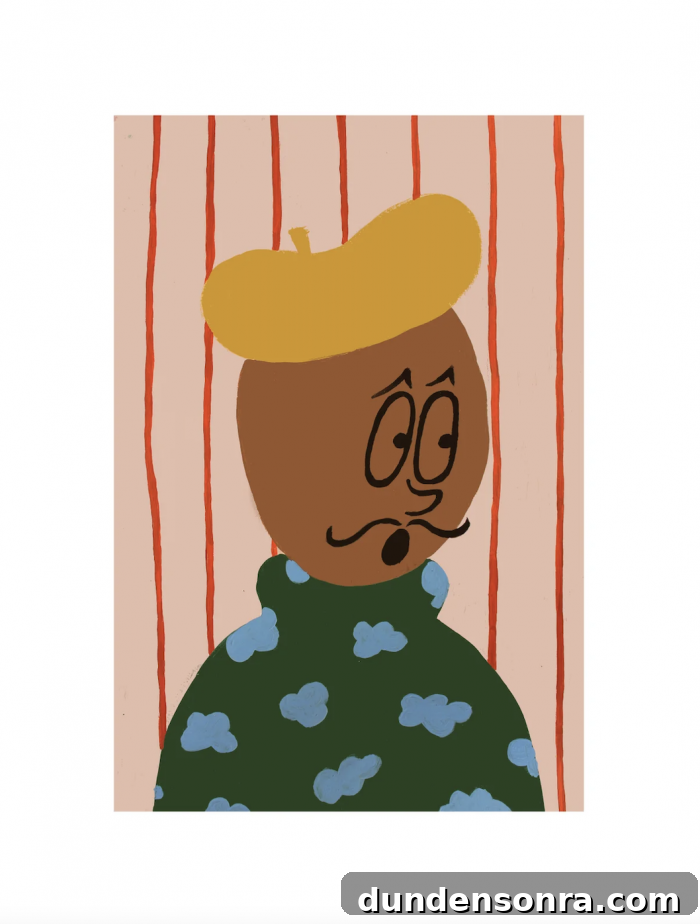 Favorite Artists Vol. 4: Emerging Voices & New Discoveries 15 Wolf Noodle Illustrated Portraits