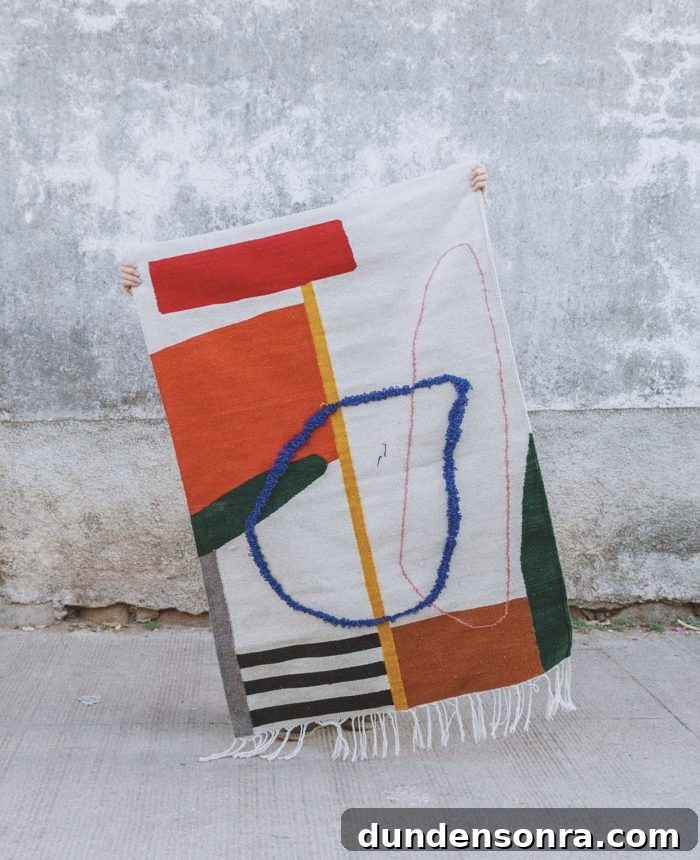 Favorite Artists Vol. 4: Emerging Voices & New Discoveries 17 Blanket with abstract design