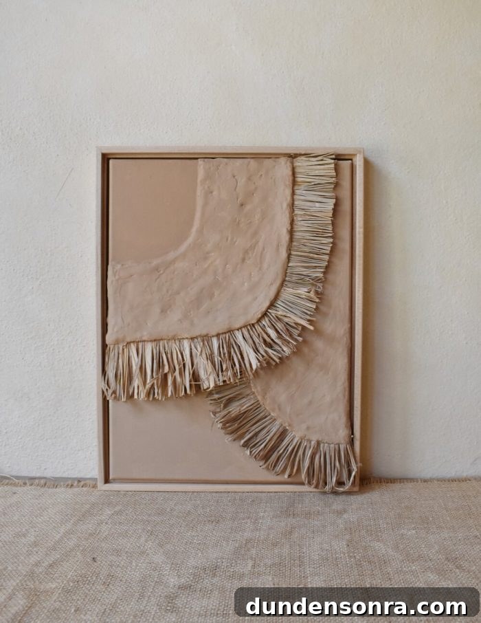 Favorite Artists Vol. 4: Emerging Voices & New Discoveries 7 Elan Byrd Raffia Art Piece