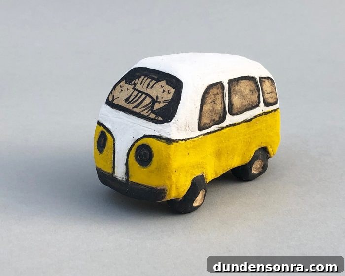Favorite Artists Vol. 4: Emerging Voices & New Discoveries 8 Alyson Iwamoto Ceramic VW Van