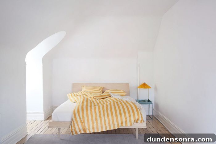 Hay Yellow Striped Duvet