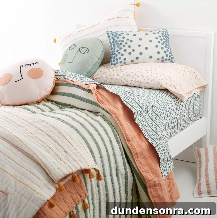 Stripe Quilt from Crate and Kids