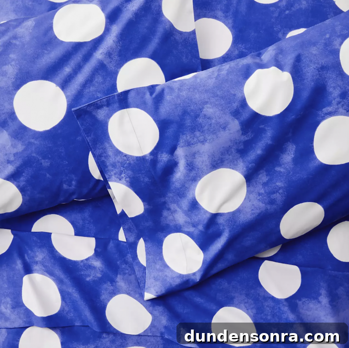 Blue Dot Sheet from Crate and Kids