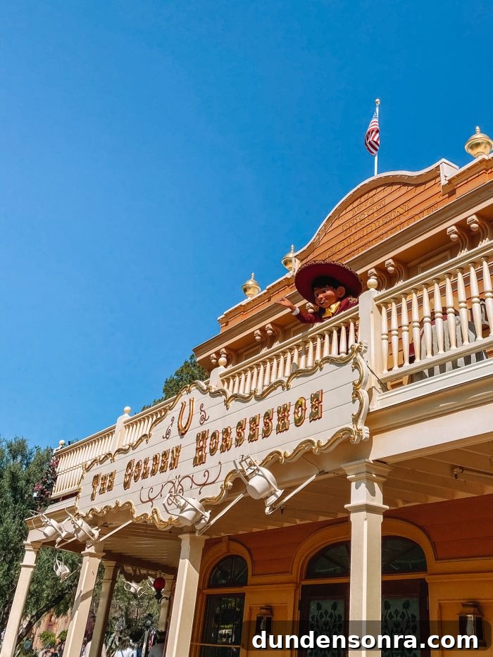 Miguel Character Greeting at The Golden Horseshoe Disneyland