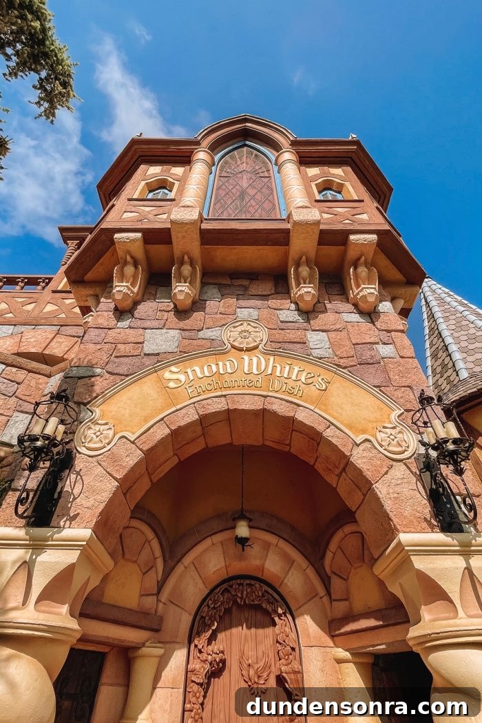 Snow White's Enchanted Wish Ride at Disneyland