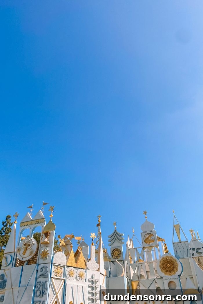 It's A Small World Ride Facade