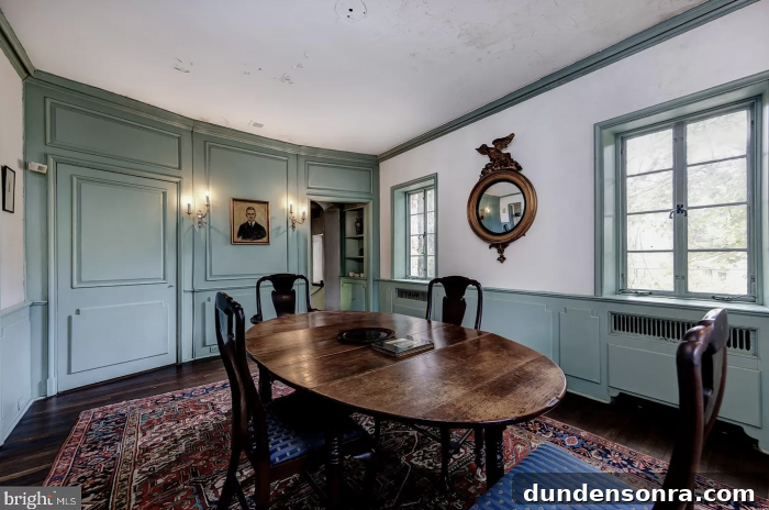 Homes I’d Love to Live In: Inspiring House Designs Vol. 4 27 Pennsylvania Castle for Sale Dining Room
