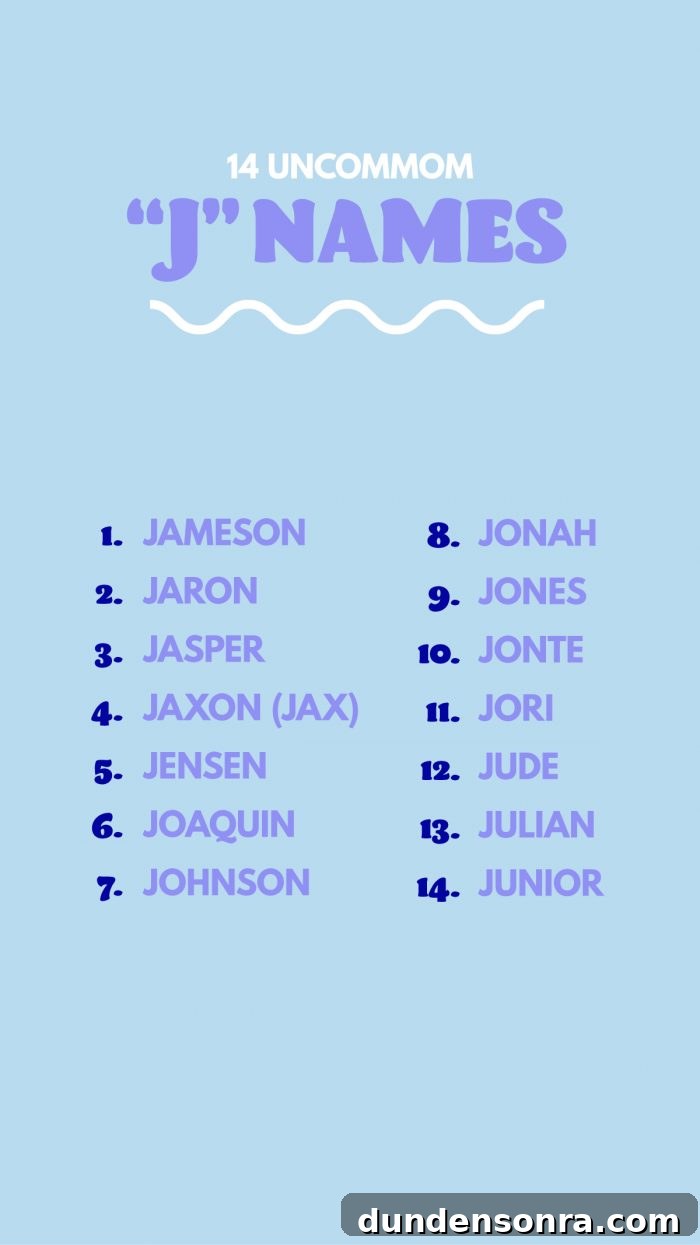Baby Names That Start with "J"