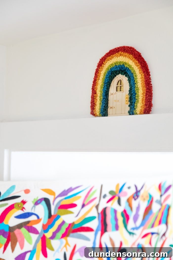 Create a Stylish Home Office and Guest Room: Design Tips for a Multipurpose Space 16 Rainbow Fairy Door