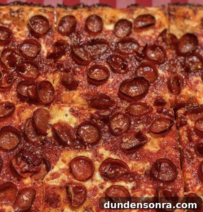 Top Los Angeles Pizzerias: A New Jersey Native’s Picks 8 Spicy Pepperoni Pizza pie close up