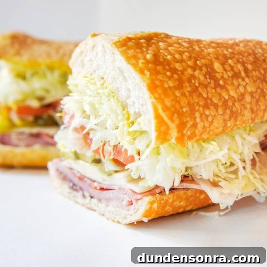 Top Sandwich Spots in Los Angeles: Where Locals Go 13 Italian sub sandwich on a white background