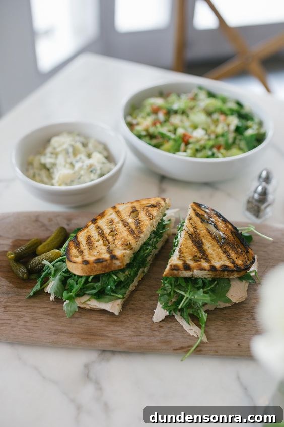 Top Sandwich Spots in Los Angeles: Where Locals Go 7 Lemon turkey sandwich on a marble table