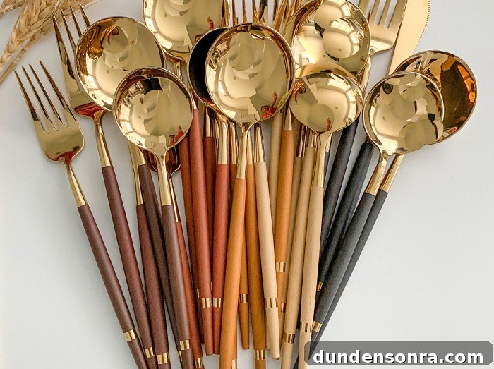 Top Halloween Home Decor Ideas to Transform Your Space 25 Fall Hued Flatware