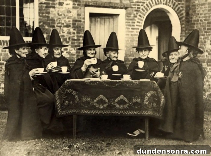 Top Halloween Home Decor Ideas to Transform Your Space 29 1890 Witches Tea Party