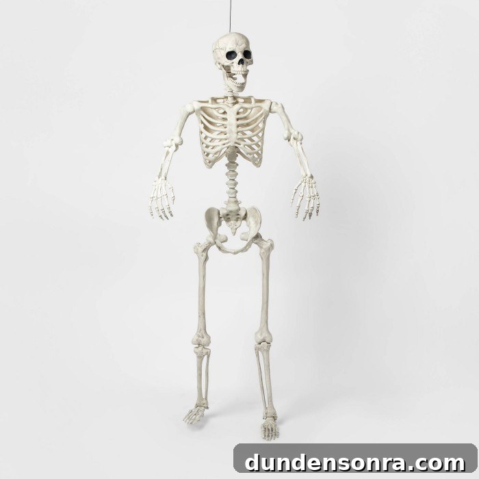 Top Halloween Home Decor Ideas to Transform Your Space 37 Five Foot Skeleton