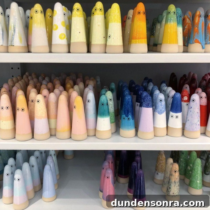 Top Halloween Home Decor Ideas to Transform Your Space 8 Ceramic Ghosts
