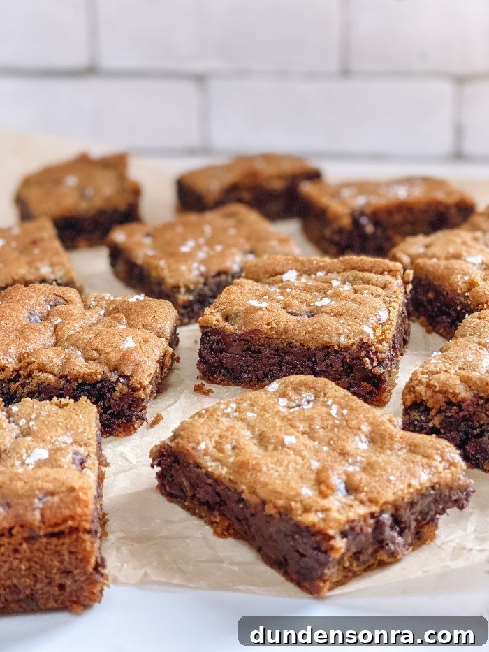 Chewy Chocolate Chip Cookie Bars Recipe for Perfect Snacks 8 chocolate chip bars on parchment paper