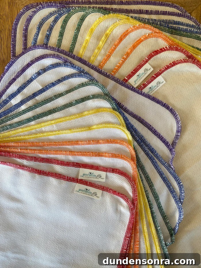 Preschool Lunch and Classroom Essentials: What Every Parent Needs 13 unpaper towels with rainbow edges