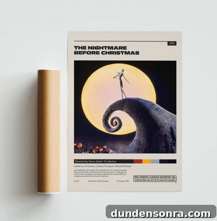 Nightmare Before Christmas Decorations, Games & Gear Guide 14 Nightmare Before Christmas Poster