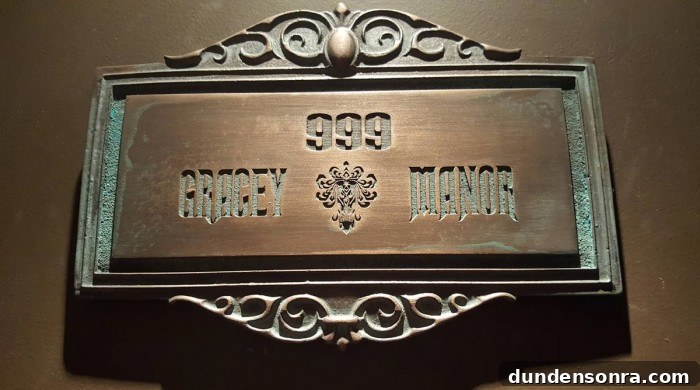 Nightmare Before Christmas Decorations, Games & Gear Guide 27 Haunted Mansion Custom Plaque