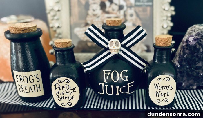 Nightmare Before Christmas Decorations, Games & Gear Guide 5 Sally's Potion Jars from Nightmare Before Christmas