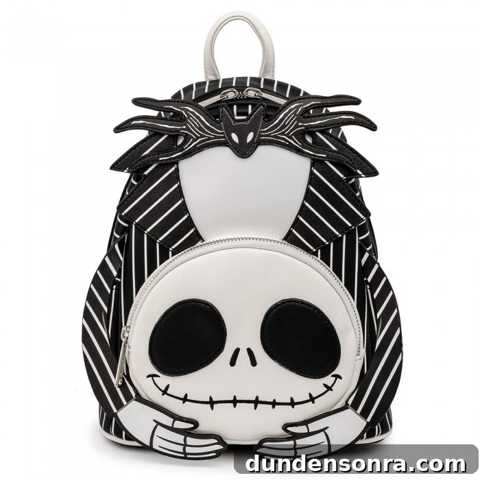 Nightmare Before Christmas Decorations, Games & Gear Guide 45 Jack Skellington Headless Loungefly Mini Backpack