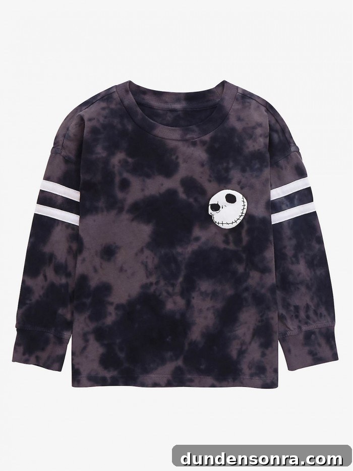 Nightmare Before Christmas Decorations, Games & Gear Guide 47 Jack Skellington Tie Dye Shirt