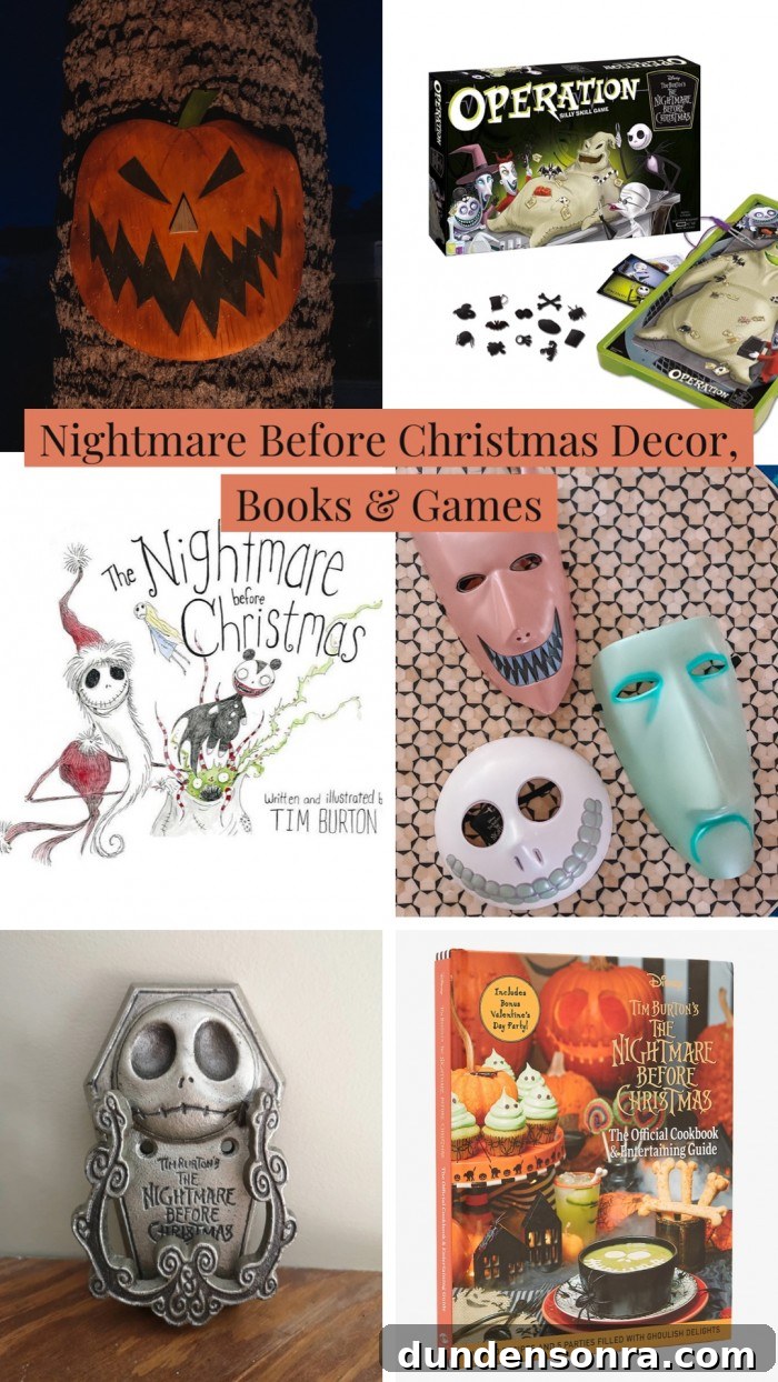 Nightmare Before Christmas Decorations, Games & Gear Guide 50 Nightmare Before Christmas Home Decor