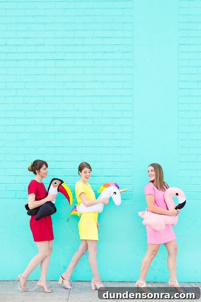 Creative Halloween Costume Ideas for Groups of 3 16 DIY Pool Float Costume | studiodiy.com