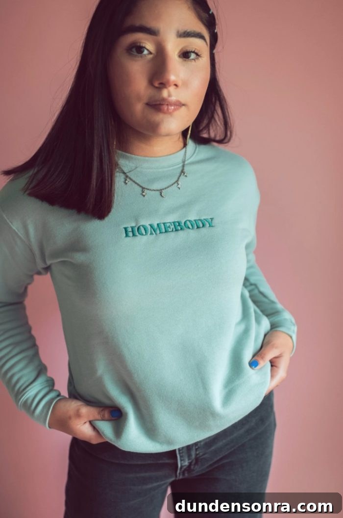 Top Gift Ideas for Homebodies That They'll Actually Use 13 Cute and comfy homebody sweatshirt, perfect for homebodies of course!