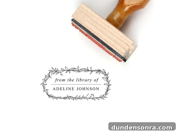 Top Gift Ideas for Homebodies That They'll Actually Use 14 Custom book stamp