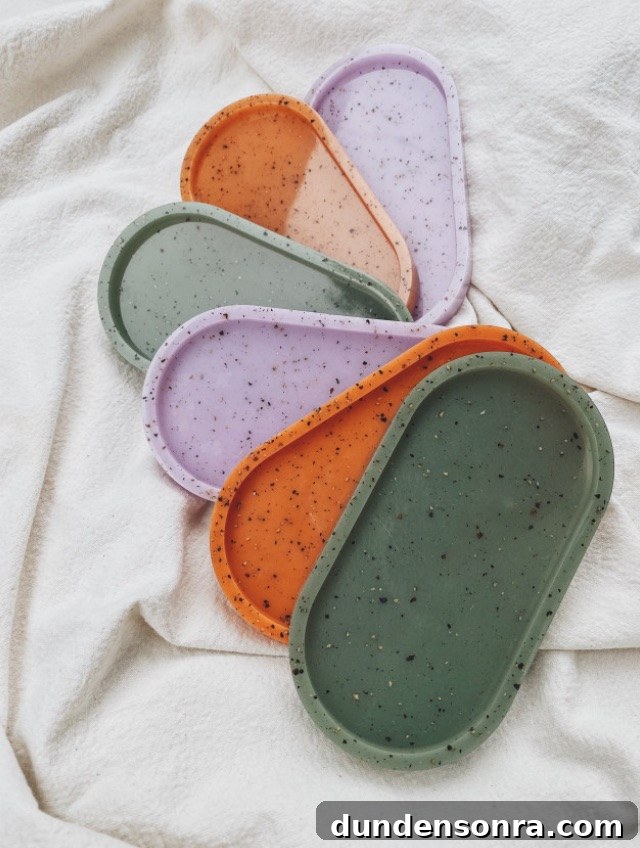 Gift Ideas for Designers and Design Enthusiasts 15 Handmade Speckle Tray, comes in earth toned colors