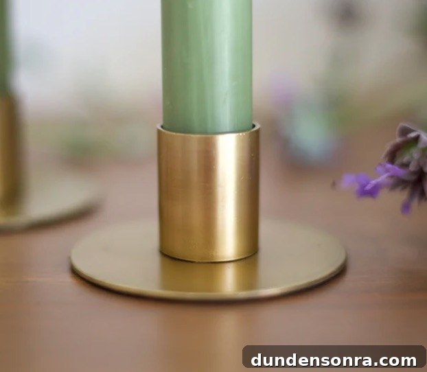 Gift Ideas for Designers and Design Enthusiasts 20 Simple brass taper holder