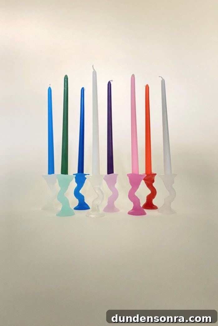 Gift Ideas for Designers and Design Enthusiasts 21 Hand Sculpted Contemporary Resin Candle Holder