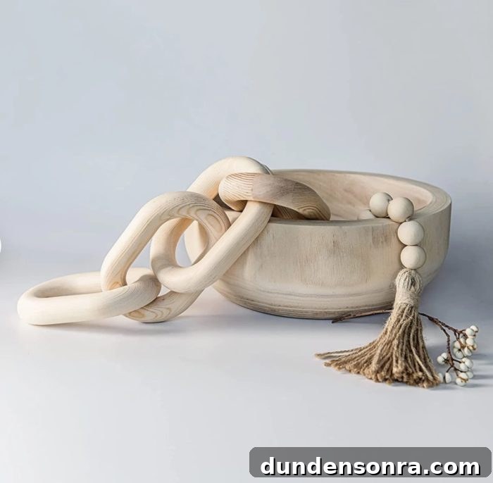 Gift Ideas for Designers and Design Enthusiasts 24 Wood link decor, perfect for coffe tables