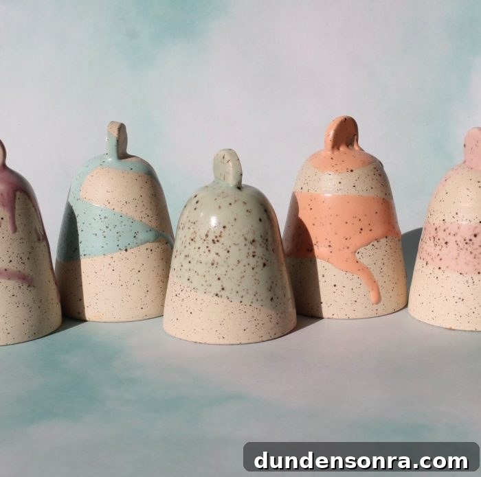 Gift Ideas for Designers and Design Enthusiasts 25 Handmade bells for walls with different colors