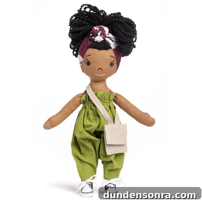 Doll in Green Outfit