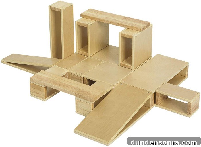 Hollow Wood Blocks