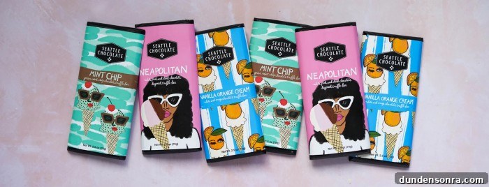 Unique Gift Ideas for People Who Truly Have Everything 7 colorful chocolate bars